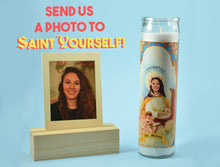 Load image into Gallery viewer, THE PIANIST Prayer Candle - Funny Pianist Gift - Piano Player - Keyboard Player - St. Cecelia - Piano Teacher Gift - Musician Prayer Candle