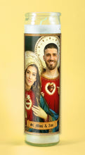 Load image into Gallery viewer, THE ENLIGHTENED COUPLE - Funny Anniversary Gift Prayer Candle - Customized Prayer Candle - Lgbt Prayer Candle