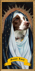 THE SISTER Custom Pet Prayer Candle - Saint Candle for Pet - Hilarious Pet Gift - Pet Gag Gift - Birthday Gift - Nun Candle