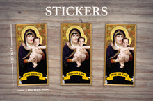 Load image into Gallery viewer, JESTER SAINT OF FLATULENCE - Personalized Sticker - Pack of 3 Identical Stickers- JUST THE STICKER
