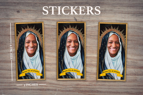 THE SISTER - Personalized Sticker - Pack of 3 Identical Stickers - JUST THE STICKER