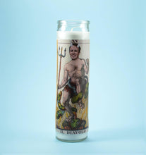 Load image into Gallery viewer, THE DEVIL Custom Prayer Candle ~ Satan Candle - Funny Prayer Candle - Saint Your Pet - Parody Candle - Prank Gift