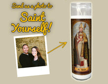 Load image into Gallery viewer, THE BISHOP Custom Prayer Candle - Personalized Prayer Candle - Funny Saint Candle - Funny Birthday Gift - Funny Office Gift - Gag Gift