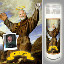 Load image into Gallery viewer, THE BROTHER - Custom Pet Saint Candle - Pet Prayer Candle - Funny Prayer Candle - Funny Gift - Gift for Dog Owner - Gift for Cat Owner