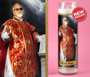THE PRIEST Customized Prayer Candle - Gift for Dad or Father - Funny Saint Candle - Father's Day Present - Saint Ignatius of Loyola
