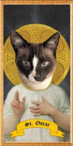 THE HOLY PET Custom Prayer Saint Candle - Dog Prayer Candle - Cat Worship - Pet Memorial - Pet Devotional - Novena - Pet Memory Gift
