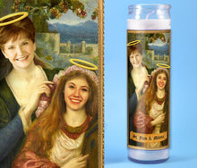 Load image into Gallery viewer, TWO WOMEN Saints - Customized Prayer Candle - Funny Mother and Daughter Gift - Mom and Daughter - Sisters - Mothers Day Candle