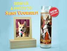 Load image into Gallery viewer, ANGEL WITH SWORD Custom Prayer Candle ~ Angelic Candle - Funny Prayer Candle - Warrior