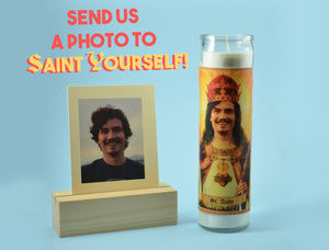 THE KING - Customized Prayer Candle - Personalized Devotional Candle - Funny Saint Candle - El Rey Regalo  - Saint Yourself