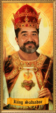 Load image into Gallery viewer, THE KING - Customized Prayer Candle - Personalized Devotional Candle - Funny Saint Candle - El Rey Regalo  - Saint Yourself